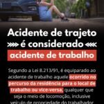 Acidente de trajeto é considerado acidente de trabalho !