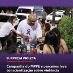 Campanha do MPPE e parceiros leva conscientização sobre violência contra mulher a bares/restaurantes