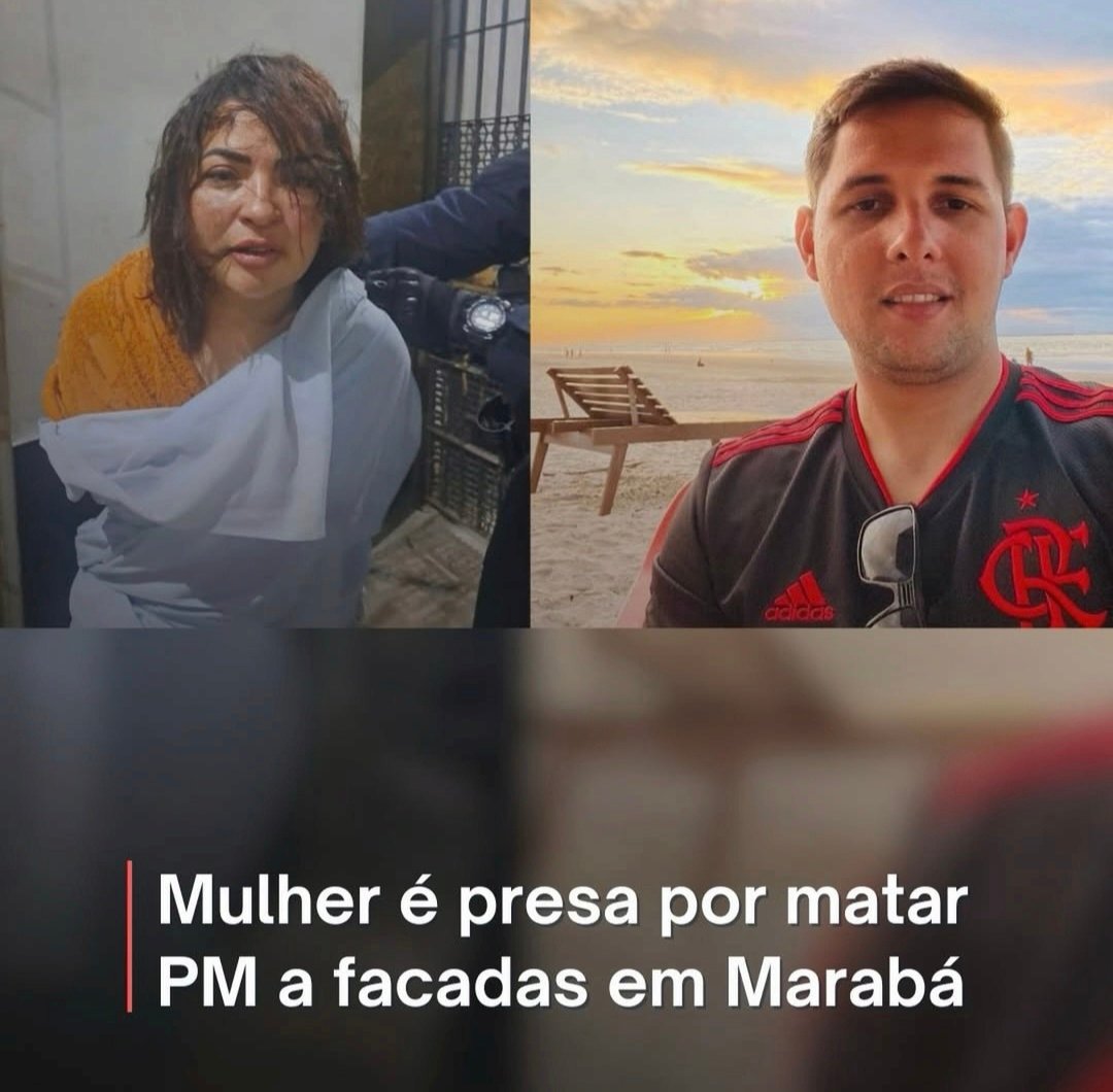 Mulher é presa por matar PM a facadas em Marabá
