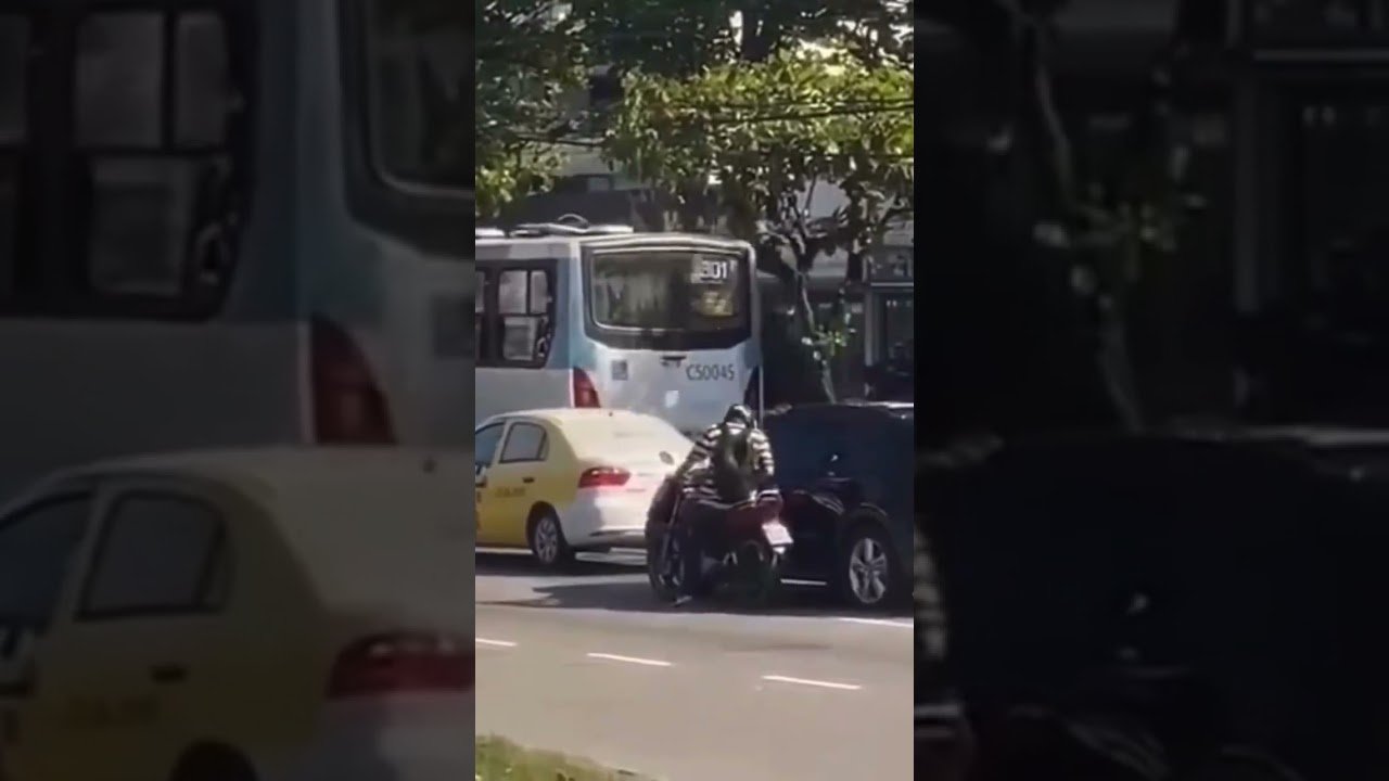 Dessa vez não deu! Tentativa de assalto na Barra! Como é importante ter carro blindado no Rio.