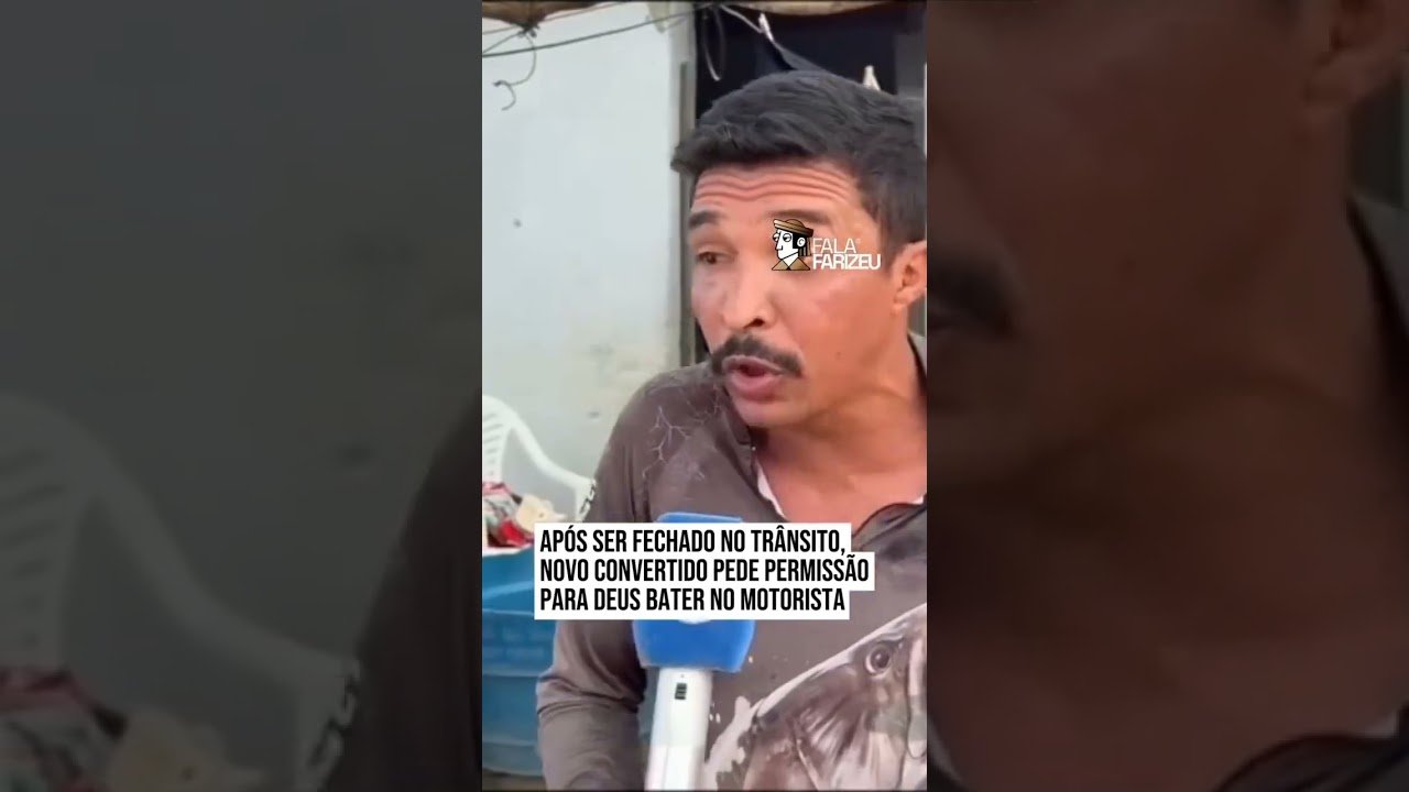 APÓS SER FECHADO NO TRÂNSITO. NOVO CONVERTIDO PEDE PERMISSÃO PARA DEUS BATER NO MOTORISTA ! APÓS SER FECHADO NO TRÂNSITO. NOVO CONVERTIDO PEDE PERMISSÃO PARA DEUS BATER NO MOTORISTA !