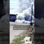 Caminhão carregado de cimento explode e por um milagre de Deus ninguém ficou ferido ! Caminhão carregado de cimento explode e por um milagre de Deus ninguém ficou ferido !