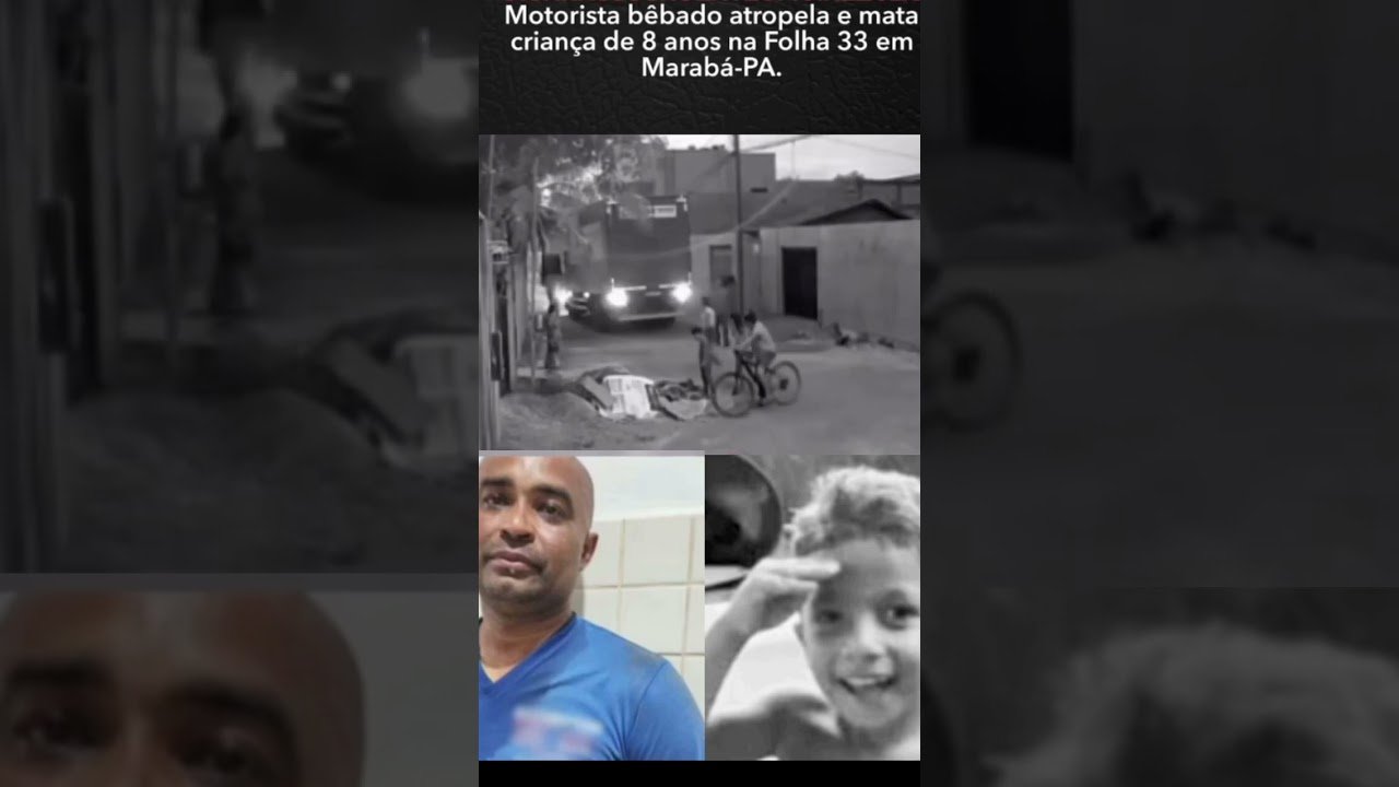 Motorista bêbado atropela e mata menino de 08 anos no Pará! 💔😭 Motorista bêbado atropela e mata menino de 08 anos no Pará! 💔😭