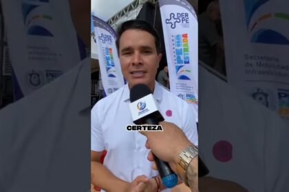 DEPUTADO JOÃO DE NADEG ASSINOU JUNTO COM A GOVERNADORA RAQUEL LYRA A ORDEM DE SERVIÇO DO ARCO METROPOLITANO