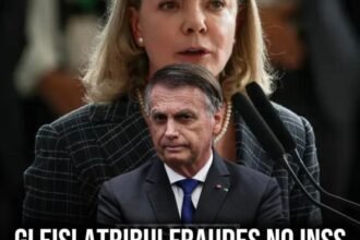 GLEISI ATRIBUIR O FRAUDES NO INSS AO GOVERNO BOLSONARO E DIZ QUE LULA INVESTIGOU