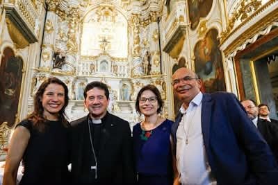 RAQUEL LIRA ENTREGA RESTAURAÇÃO DE IGREJA HISTÓRICA NO RECIFE E INAUGURA 902 MORA DIAS NO SERTÃO