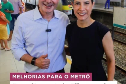 RAQUEL LIRY E JADER FILHO ANUNCIAM R$ 600 MILHÕES EM INVESTIMENTOS PARA O METRÔ DO RECIFE RAQUEL LIRY E JADER FILHO ANUNCIAM R$ 600 MILHÕES EM INVESTIMENTOS PARA O METRÔ DO RECIFE