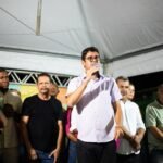 Diego Cabral inaugura e entregaà população ruas Quitéria Alves eCachoeira do Itapemirim totalmentepavimentadas com investimento de R,4 milhão