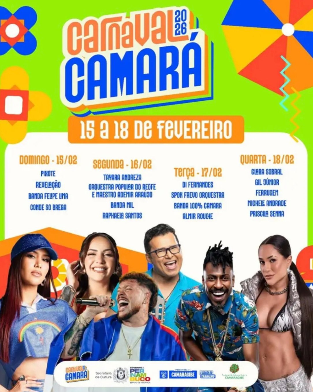 CAMARAGIBE ANUNCIOUOFICIALMENTE O CARNAVALCAMARÁ 2026, REFORÇANDOSUA POSIÇÃO NO TURISMOCULTURAL DE PERNAMBUCO. CAMARAGIBE ANUNCIOUOFICIALMENTE O CARNAVALCAMARÁ 2026, REFORÇANDOSUA POSIÇÃO NO TURISMOCULTURAL DE PERNAMBUCO.
